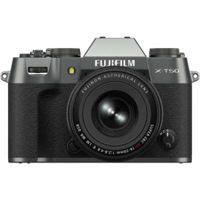 FUJIFILM X-T50 MIRRORLESS CAMERA WITH XF 16-50MM F/2.8-4.8 LENS (CHARCOAL SILVER) - cambuy-lives FUJIFILM X-T50 MIRRORLESS CAMERA WITH XF 16-50MM F/2.8-4.8 LENS (CHARCOAL SILVER) - cambuy-lives